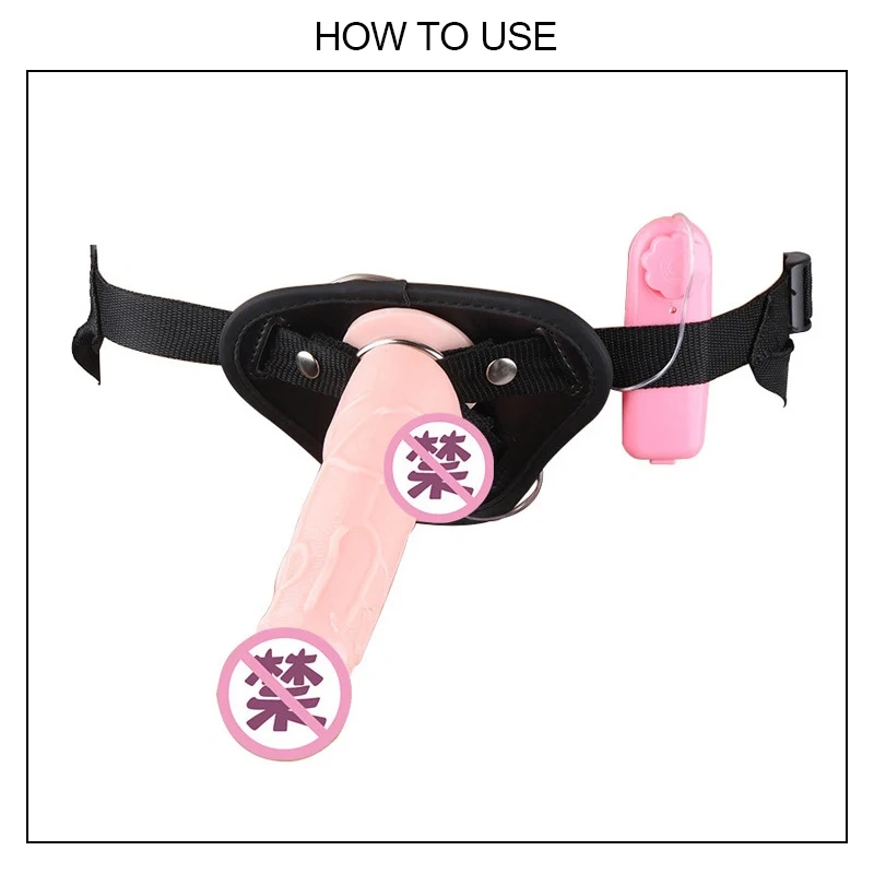 Silicone Strap-On Dildo Bondage Belt Adult Sex Toys for Couples for Men and Women Juguetes Sexuales for Fun and Games