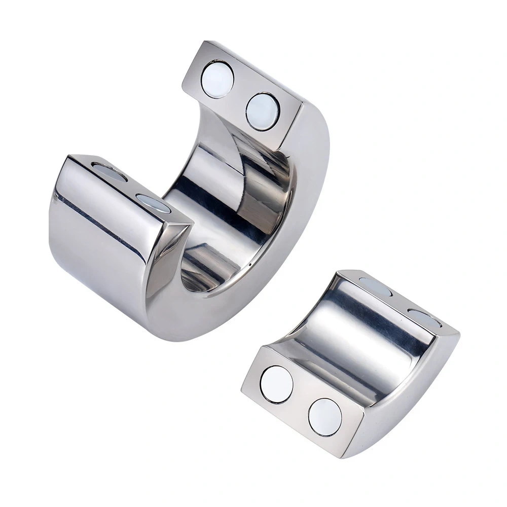 Stainless Steel Cock Ring Men's Sex Toys for Delay Ejaculation Penis Ball Stretcher & Juguetes Sexuales