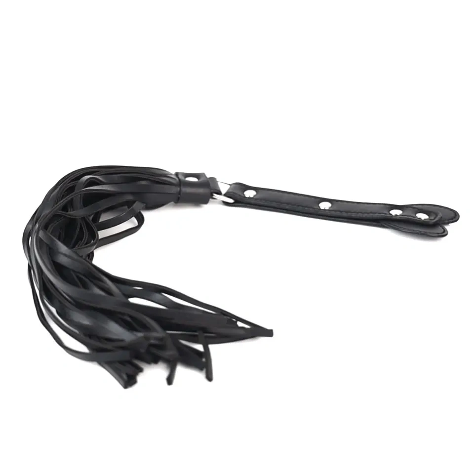 Night-Glow Bondage Gear BDSM Set 5PCS Paddle Bondage Kit with Glowing Collar & Handcuff Sex Toys for Women Made From Leather