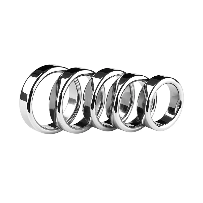Men's Stainless Steel Cock Ring Delay Ejaculation Sex Toys Penis Ring Toys Juguetes Sexuales Para Hombres