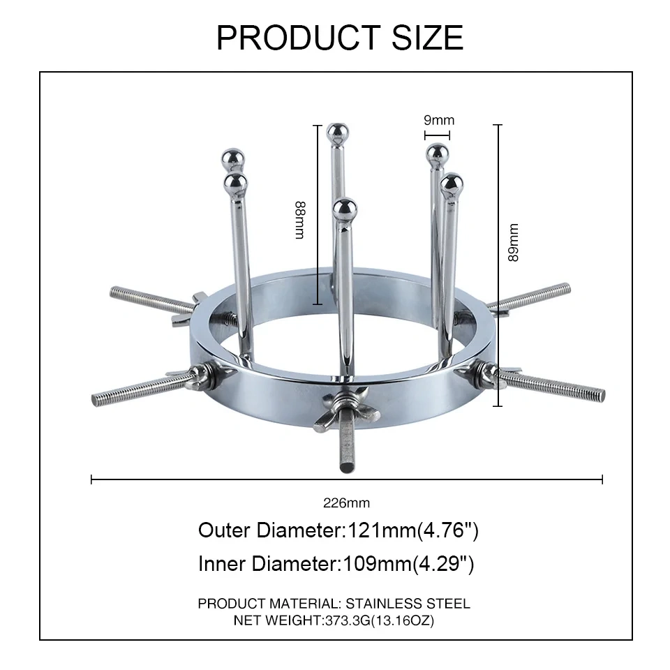 Stainless Steel Anal Dilators Anal Speculum Machine Sex Toys for Women and Men Butt Plug Type Juguetes Sexuales