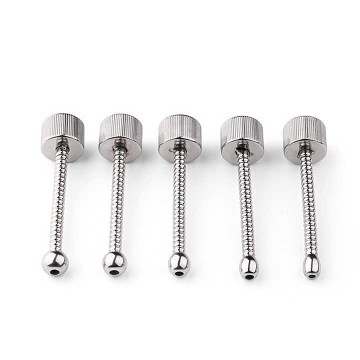 5 Size Stainless Steel Penes Plug Urethral Sounds Sounding Sex Toys for Men Juguetes Sexuales Bondage Gear