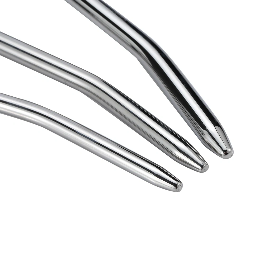 Stainless Steel BDSM Penis Plug Sounding Kit Toys Men's Urethral Sounds Juguetes Sexuales Penile Toys Pain Relief Sound Machine