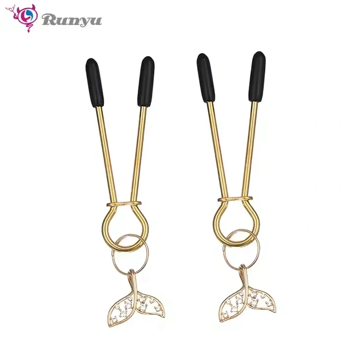 Wholesale Sexy SM Toys Nipple Clamps and Clit Clamps Erotic Jewelry for Women's Nipple & Clit Wholesale Sex Toys