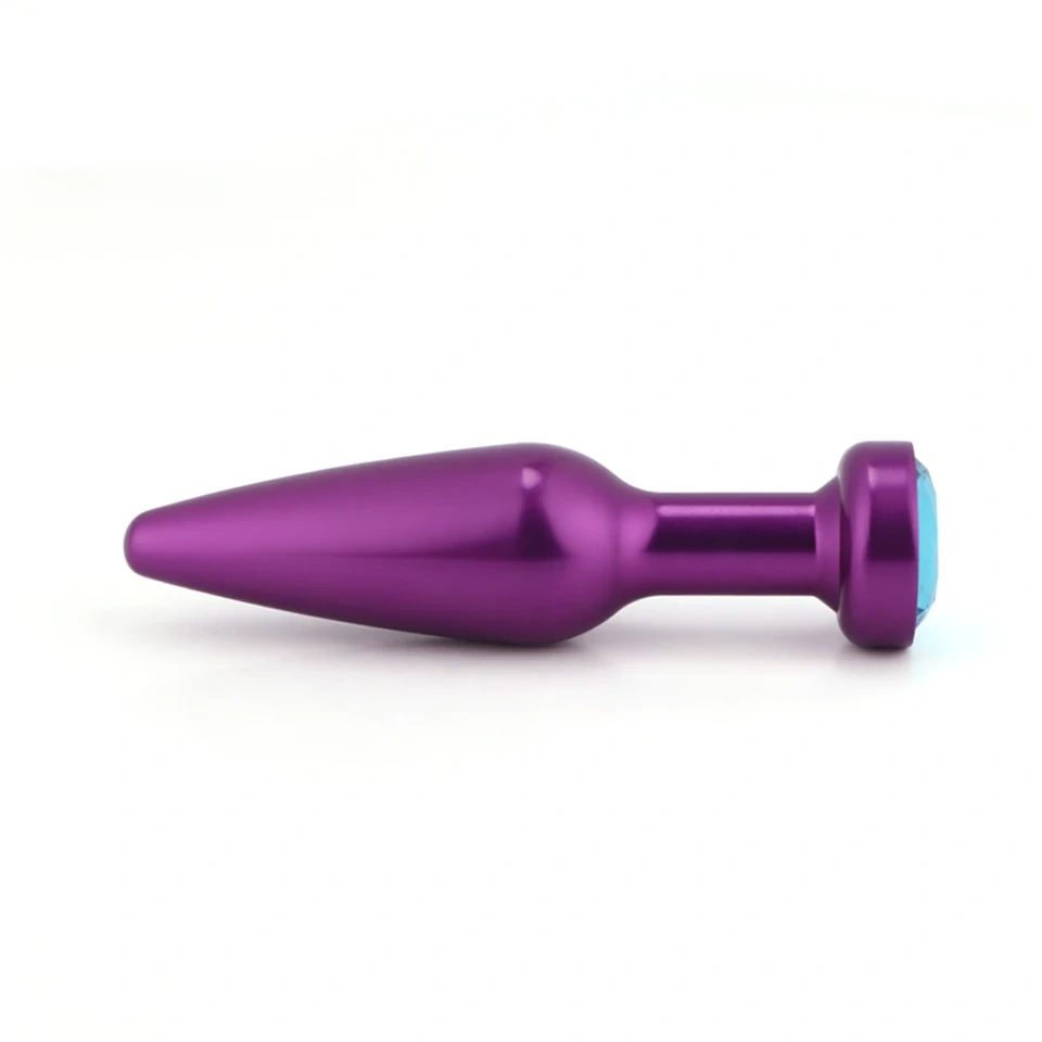 Aluminium Alloy Anal Plug Sex Toys for Women and Men Metal Bullet Butt Plug Colorful Juguetes Sexuales