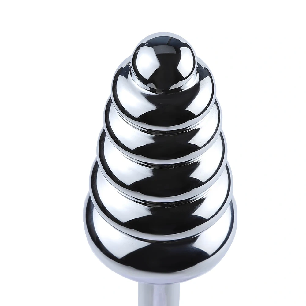 Fun Lover Shape Anal Plug Aluminum Alloy Butt Jewel Sex Toys for Men and Women Metal Material