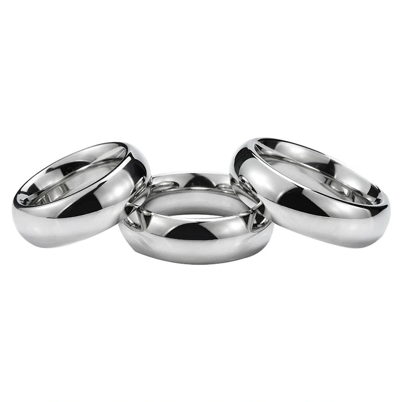 Men's Stainless Steel Cock Ring Penis Toys Ball Stretcher Sex Toys for Delay Ejaculation Juguetes Sexuales for Men