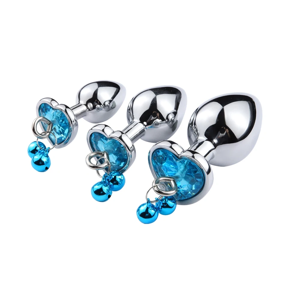 Alloy Heart Base Anal Plug Sex Toys for Women and Men Aluminium Alloy Butt Plug Juguetes Sexuales Juguetes Anal