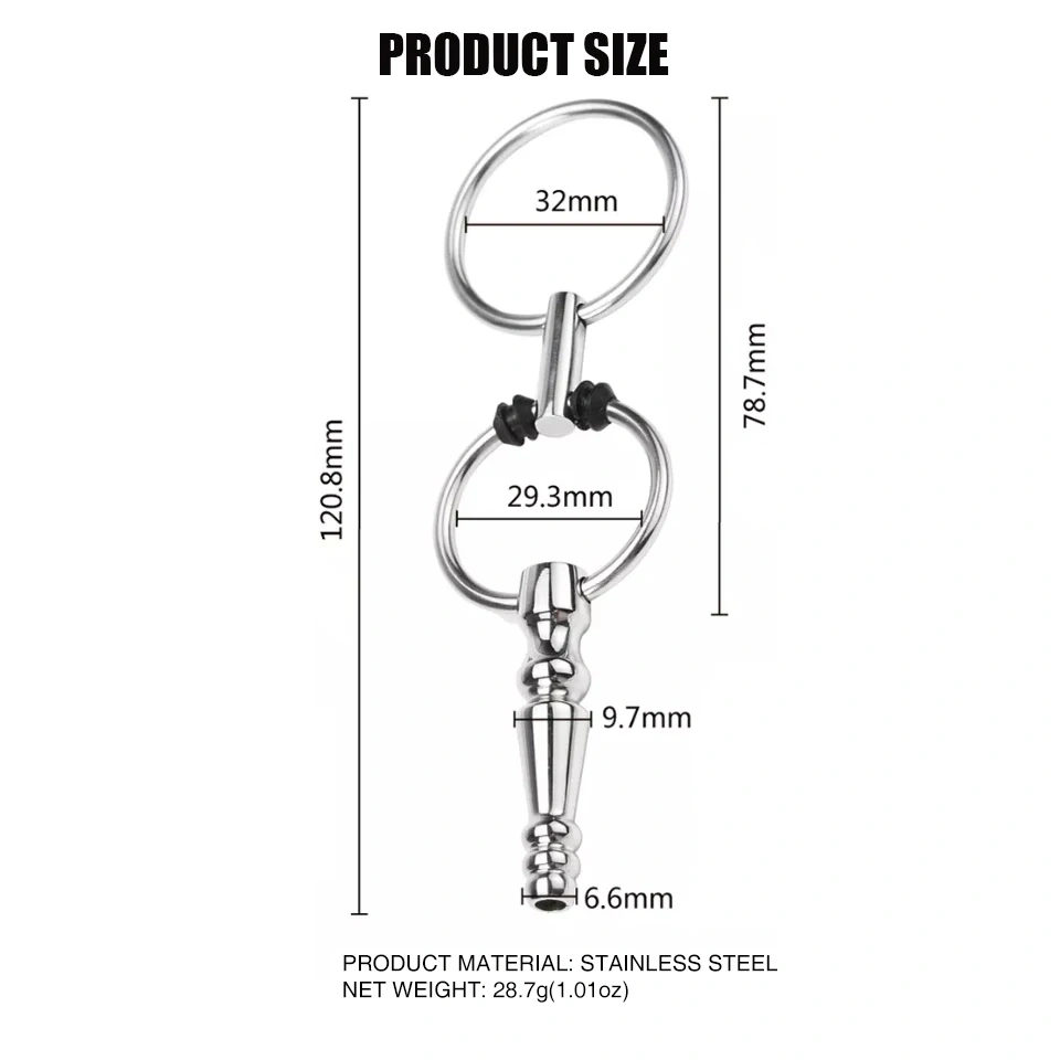 Hollow Stainless Steel Penis Plug Urethral Sound Sex Toys for Men BDSM SM Type Juguetes Sexuales Sin Dolor