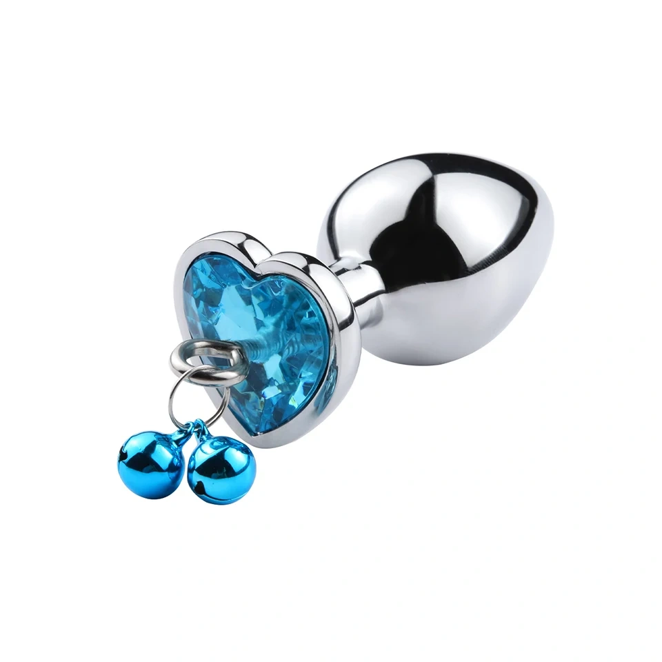 Alloy Heart Base Anal Plug Sex Toys for Women and Men Aluminium Alloy Butt Plug Juguetes Sexuales Juguetes Anal