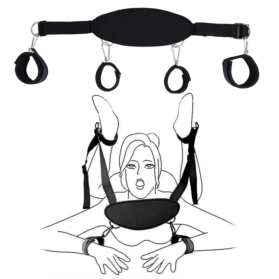 Bondage Gear Nylon Webbing Adult Harness Sex Toys for Women and Men Juguetes Sexuales BDSM Sm Harness