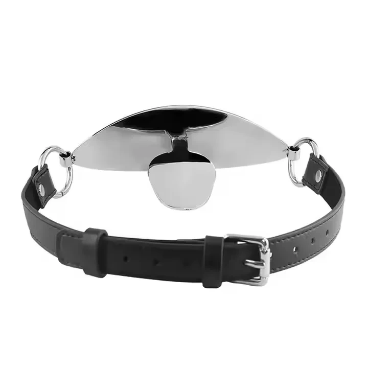 Bondage Gear Adult Sex Toys Kit Stainless Steel Mouth Gag Adjustable