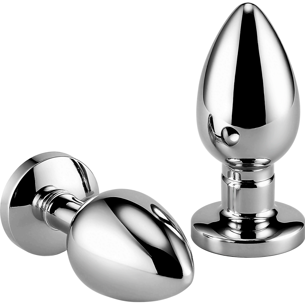 New Adult Anal Sex Toy  BDSM Fetish Set Stainless Steel Material Metal Butt Plug for Men Women & Couples