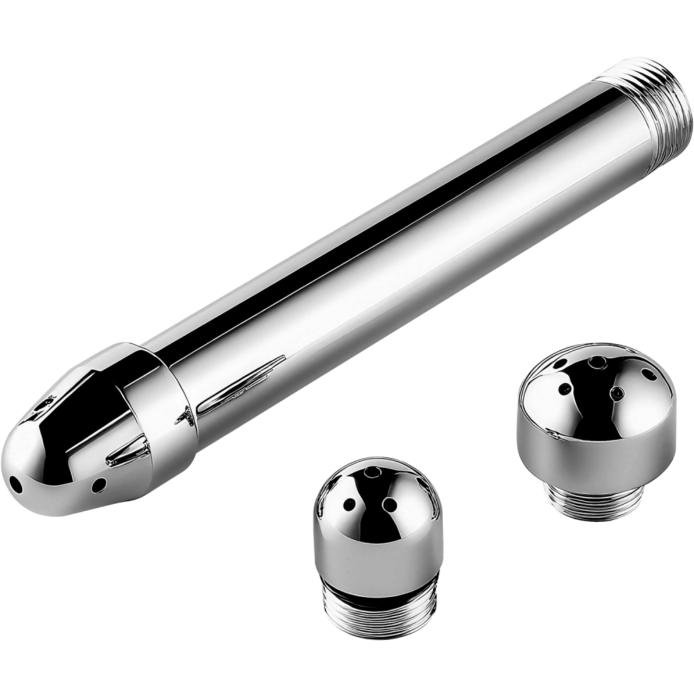 Stainless Steel Anal Toys Shower Enema Kit Metal Plug Nozzle and Vaginal Douche Adult Sex Toys Juguetes Sexuales