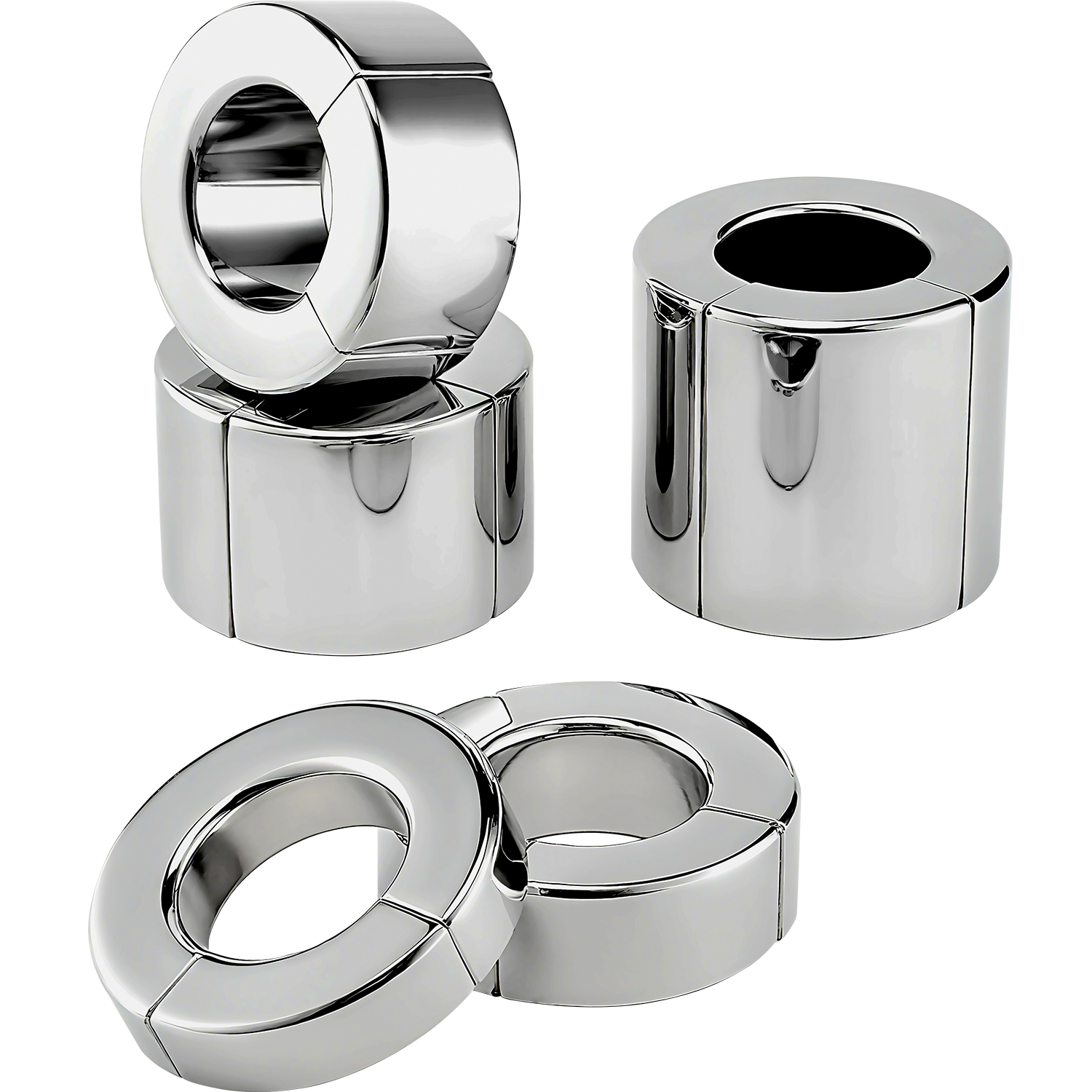 Stainless Steel Cock Ring Men's Sex Toys for Delay Ejaculation Penis Ball Stretcher & Juguetes Sexuales