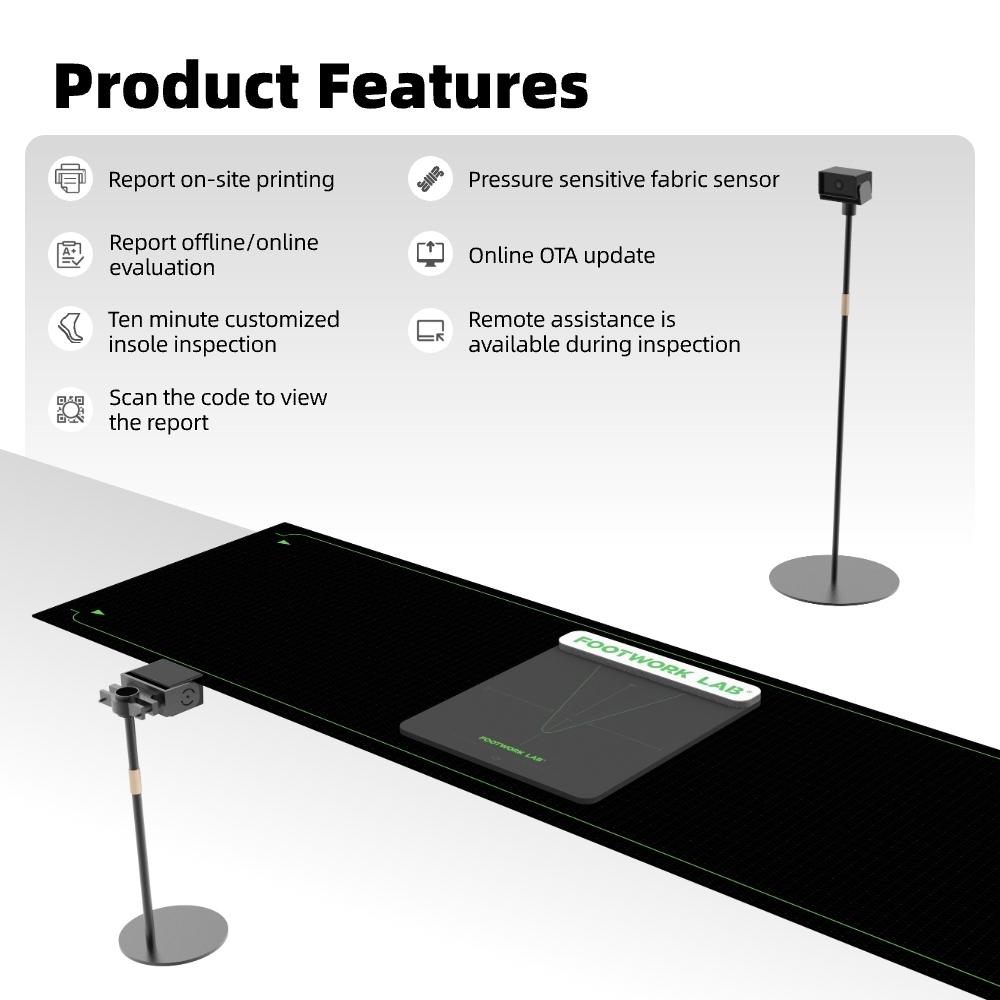 Foot Pressure & Posture Detection Insoles Customization Systerm