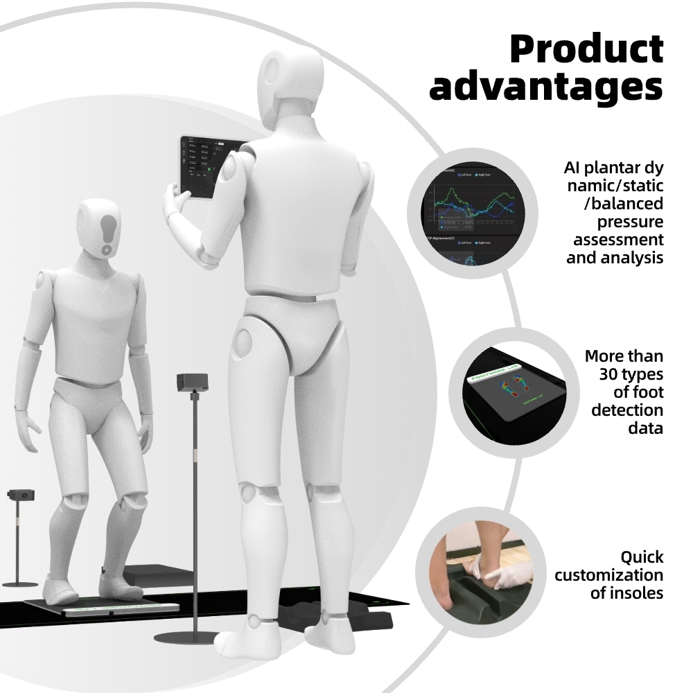 Foot Pressure & Posture Detection Insoles Customization Systerm