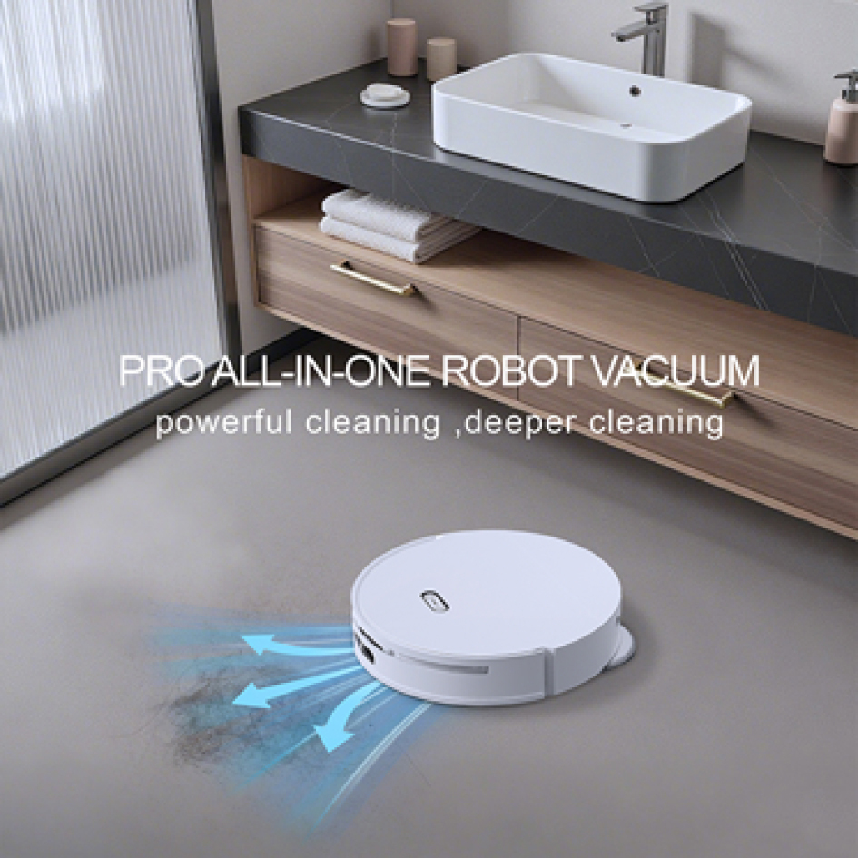 Self-Cleaning Robot Vacuum and Mop