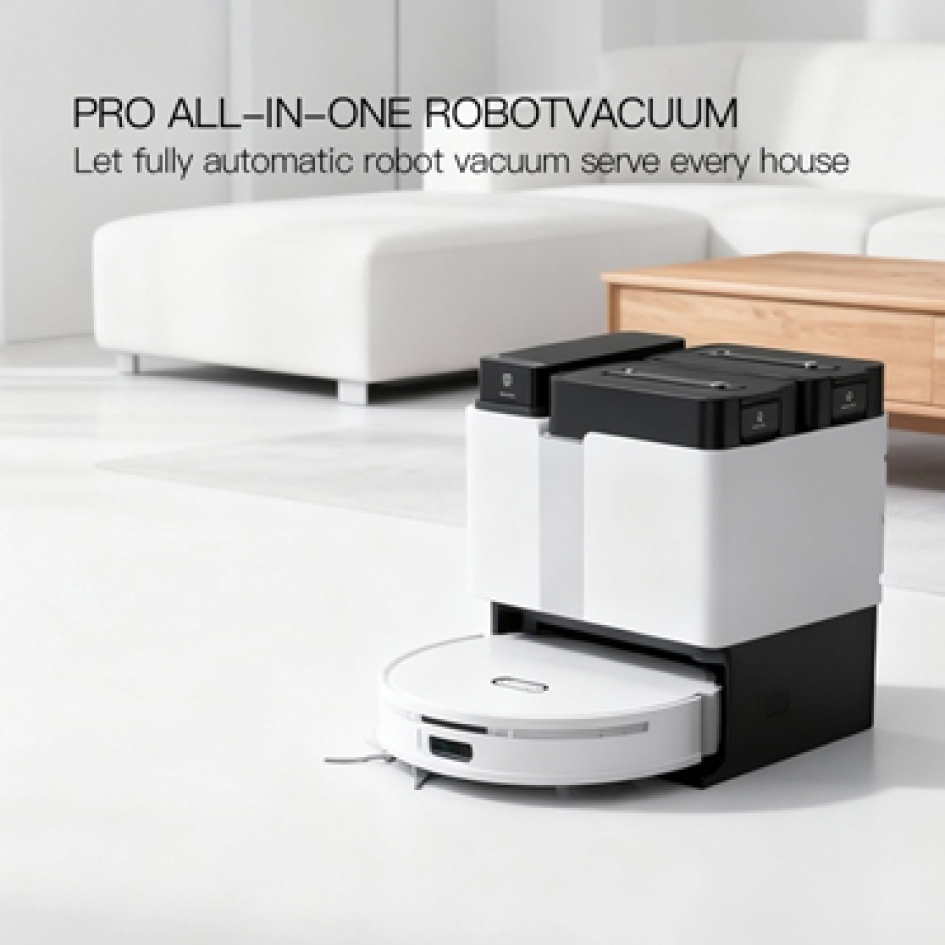 Self-Cleaning Robot Vacuum and Mop