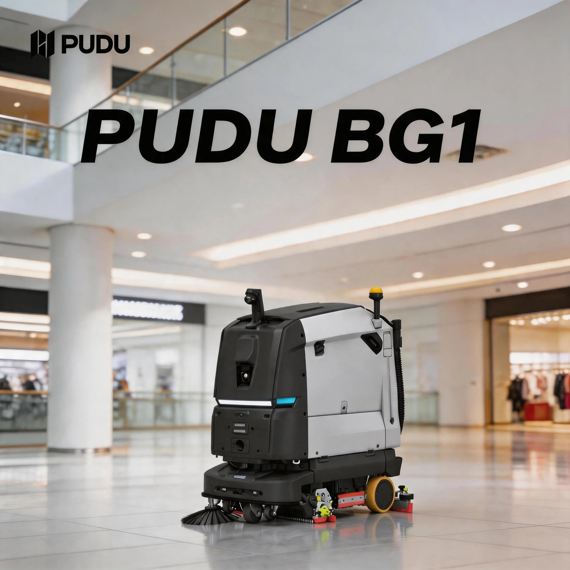 PUDU BG1 (Commercial Cleaning Robot)