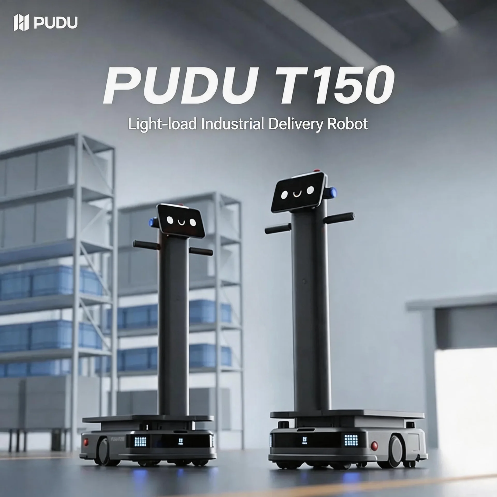 PUDU T150 (Industrial Delivery Robot)