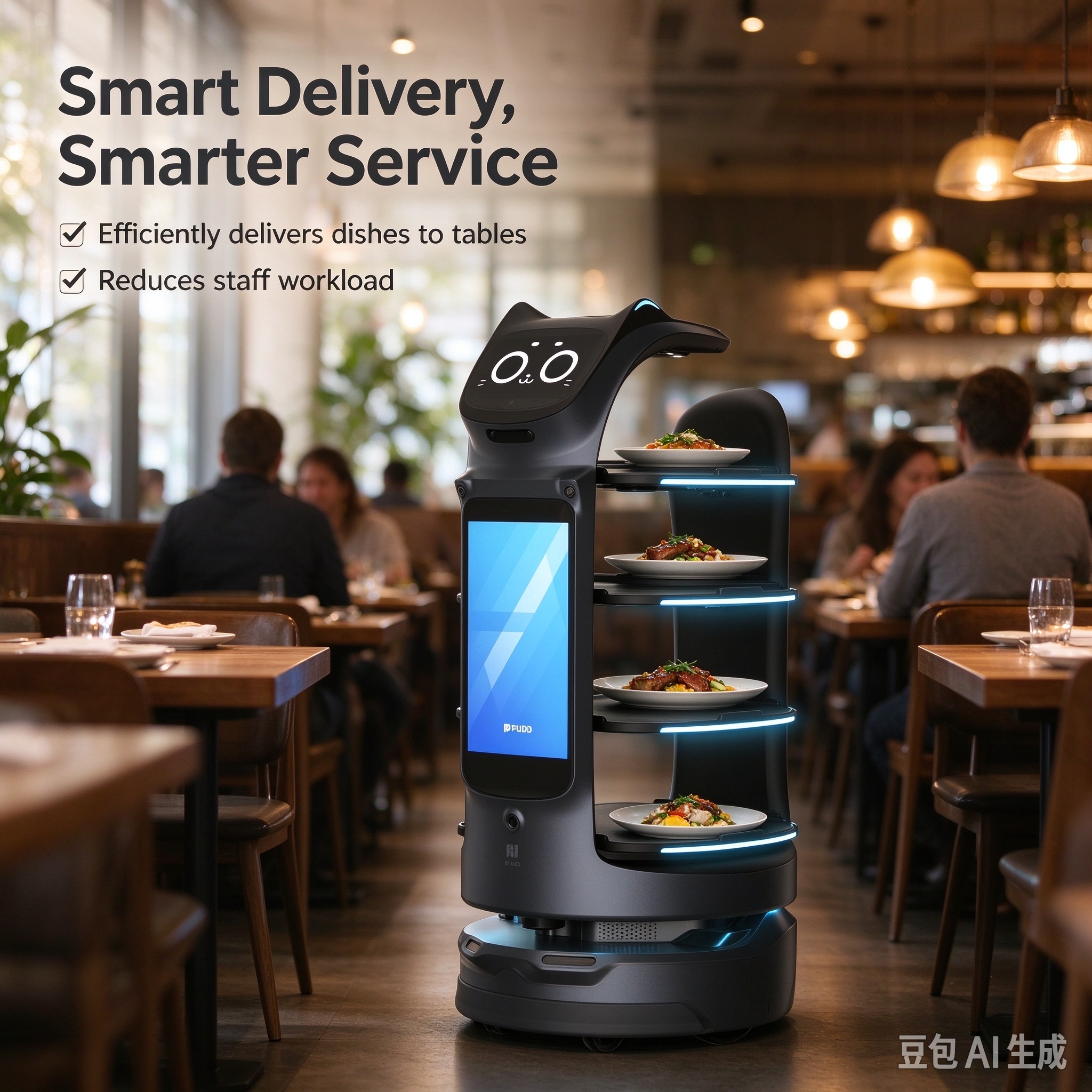 BellaBot (Commercial Delivery Robot)