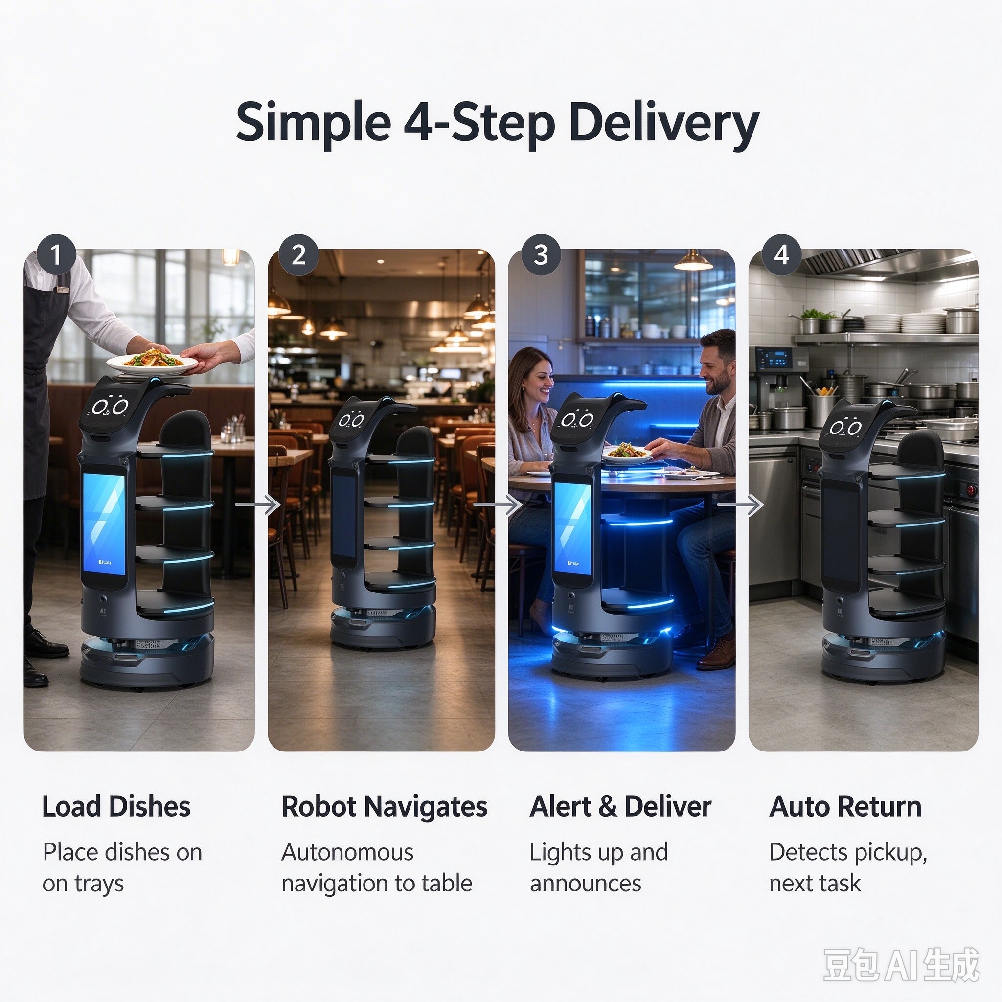 BellaBot (Commercial Delivery Robot)