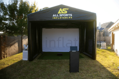 Inflatable Golf Simulator Tent