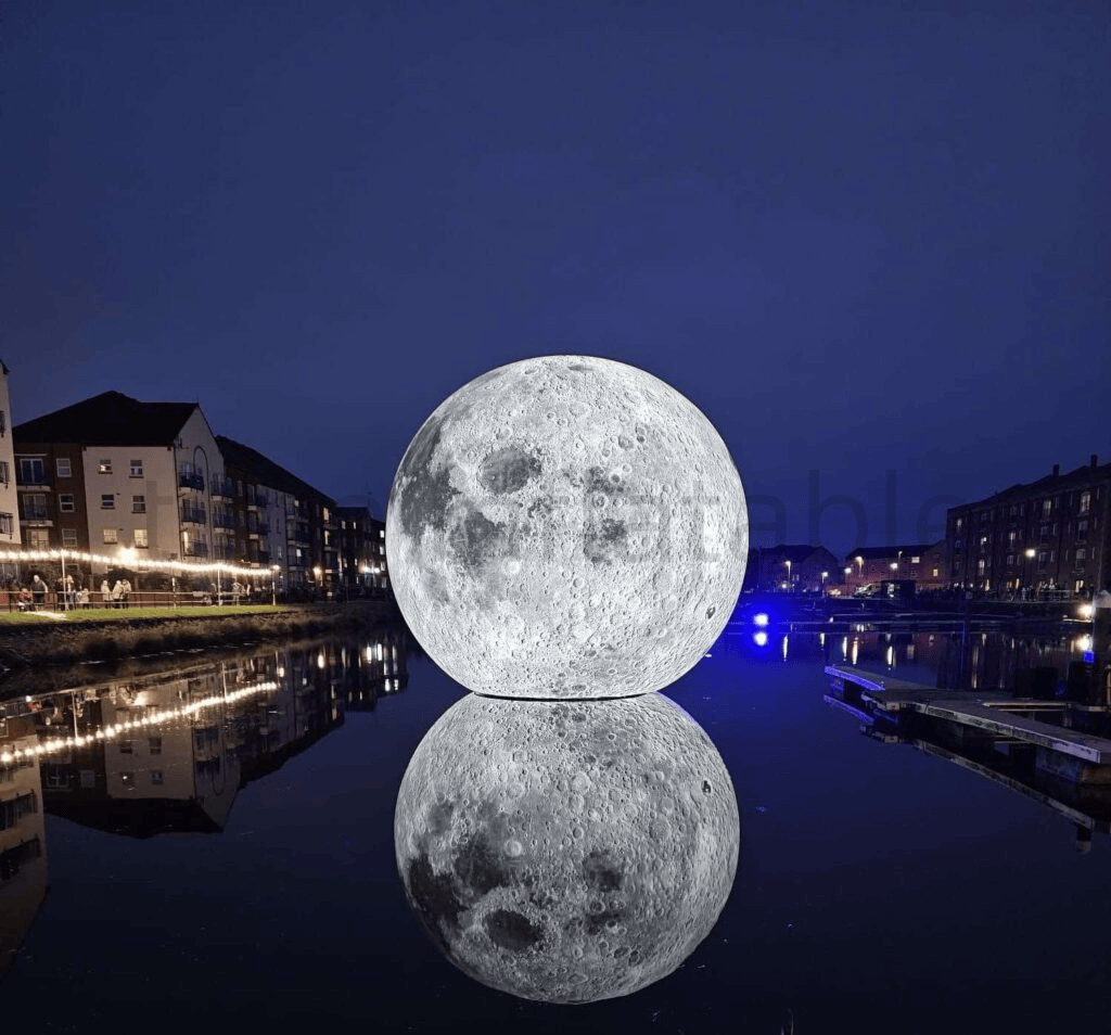 Inflatable Moon