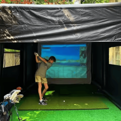 Inflatable Golf Simulator Tent