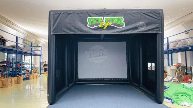 Inflatable Golf Simulator Tent