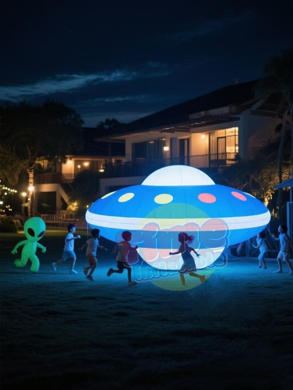 Inflatable UFO