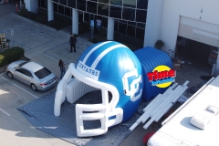 Inflatable Helmet Tunnel