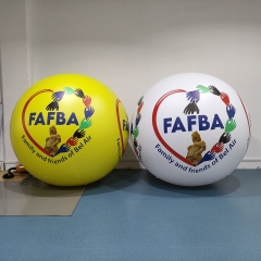 Custom Inflatable Logo Ball with LED/RGB Lighting