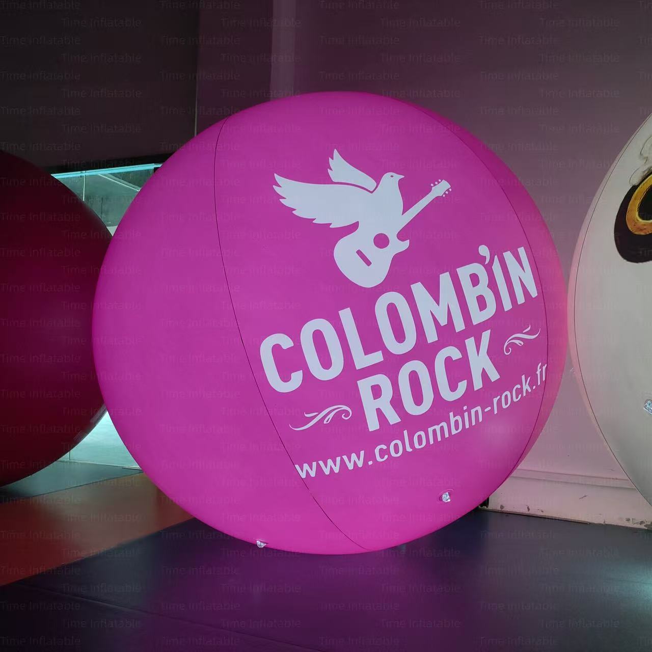 Custom Inflatable Logo Ball with LED/RGB Lighting