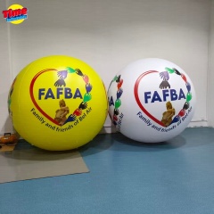 Custom Inflatable Logo Ball with LED/RGB Lighting-1