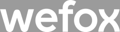 Badge Wefox Blanc