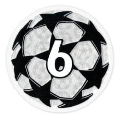Badge Champions League 6