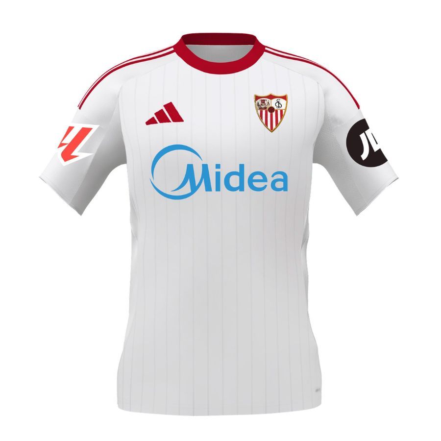 Sevilla FC Home Kids Jersey 2025 2026