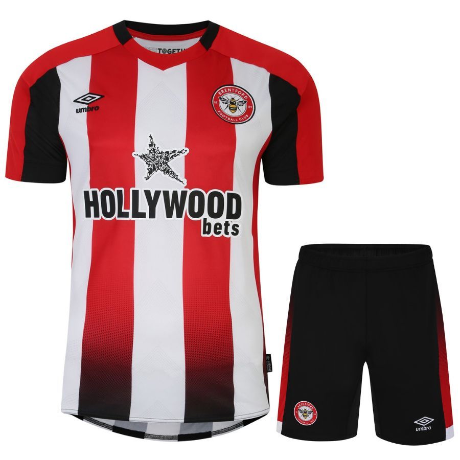 Brentford Home Kids Kit Jersey 2024 2025