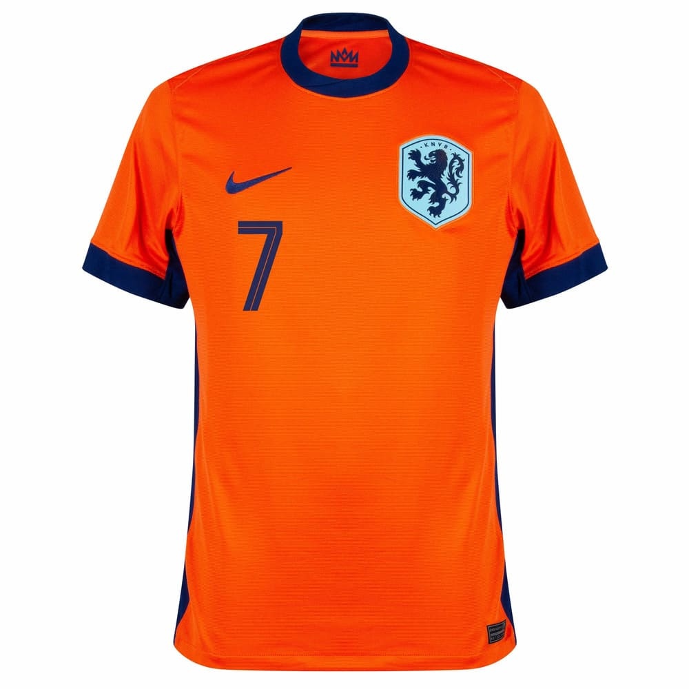 Netherlands Home Jersey 2024 2025 Xavi