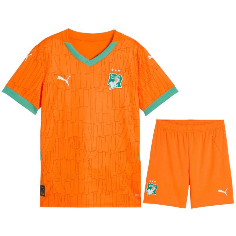 Ivory Coast Home Kids Kit Jersey 2024 2025