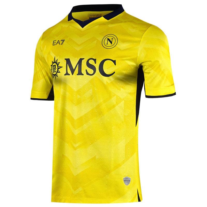 Napoli Jersey 2024 2025 Yellow Goalkeeper