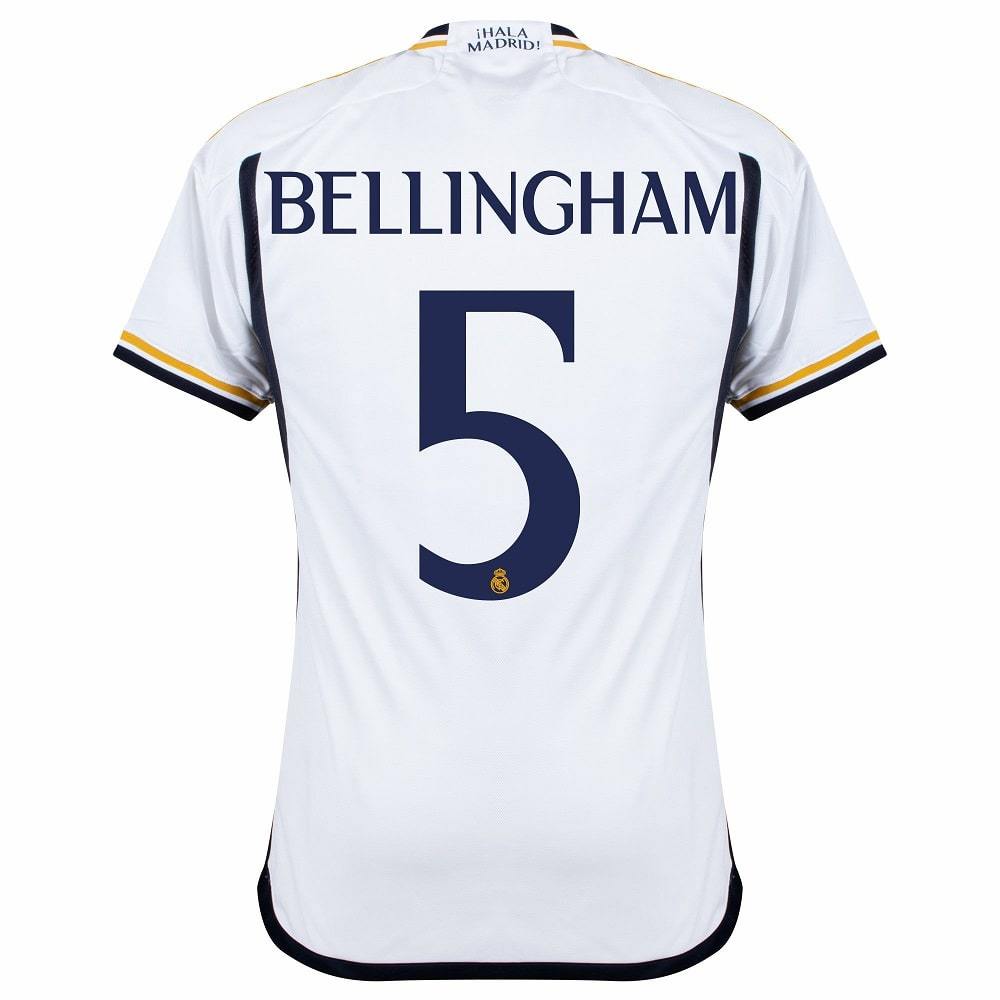 REAL MADRID HOME KIT KIT JERSEY 2023 2024 BELLINGHAM