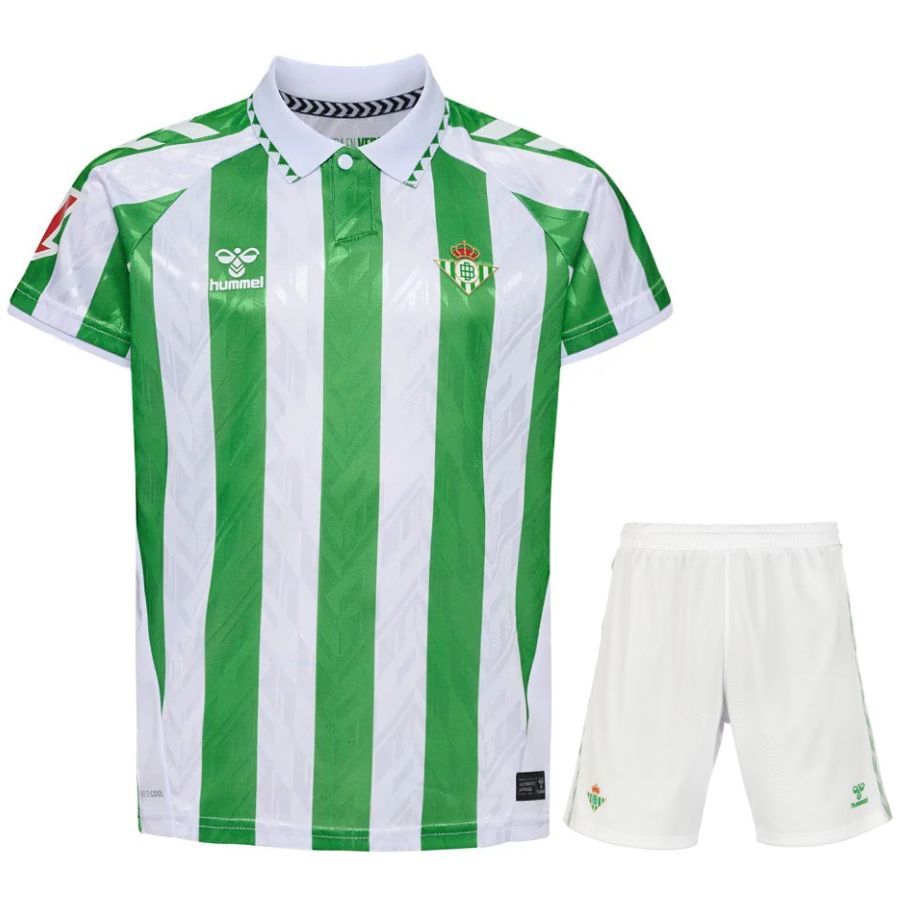 Betis Sevilla Home Kids Kit Jersey 2024 2025