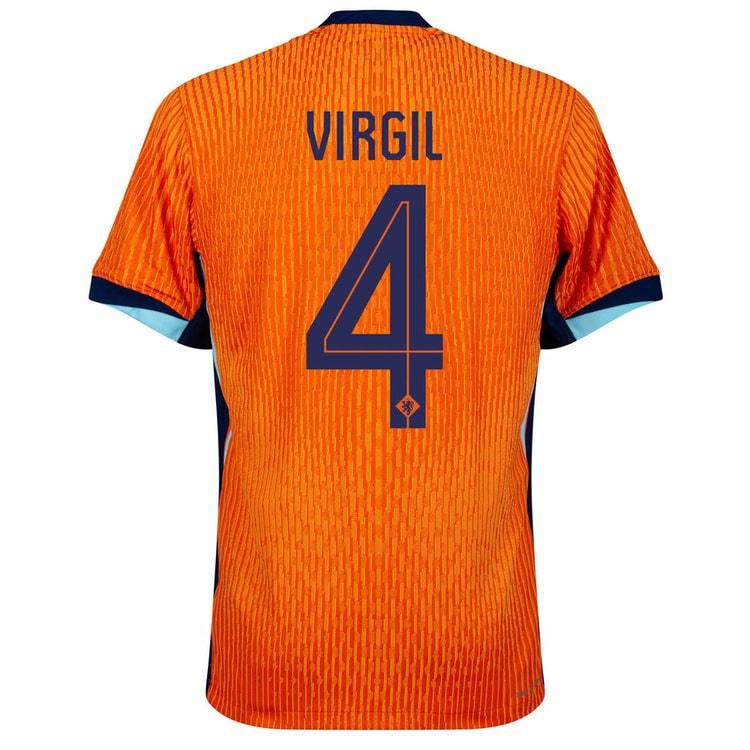 Netherlands Home Kids Kit Jersey 2024 2025 Virgil