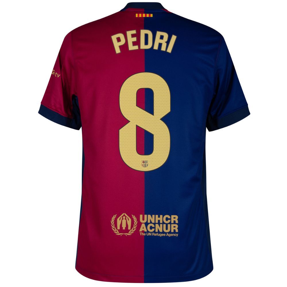 Barca 2024 2025 Home Pedri Kids Kit Jersey