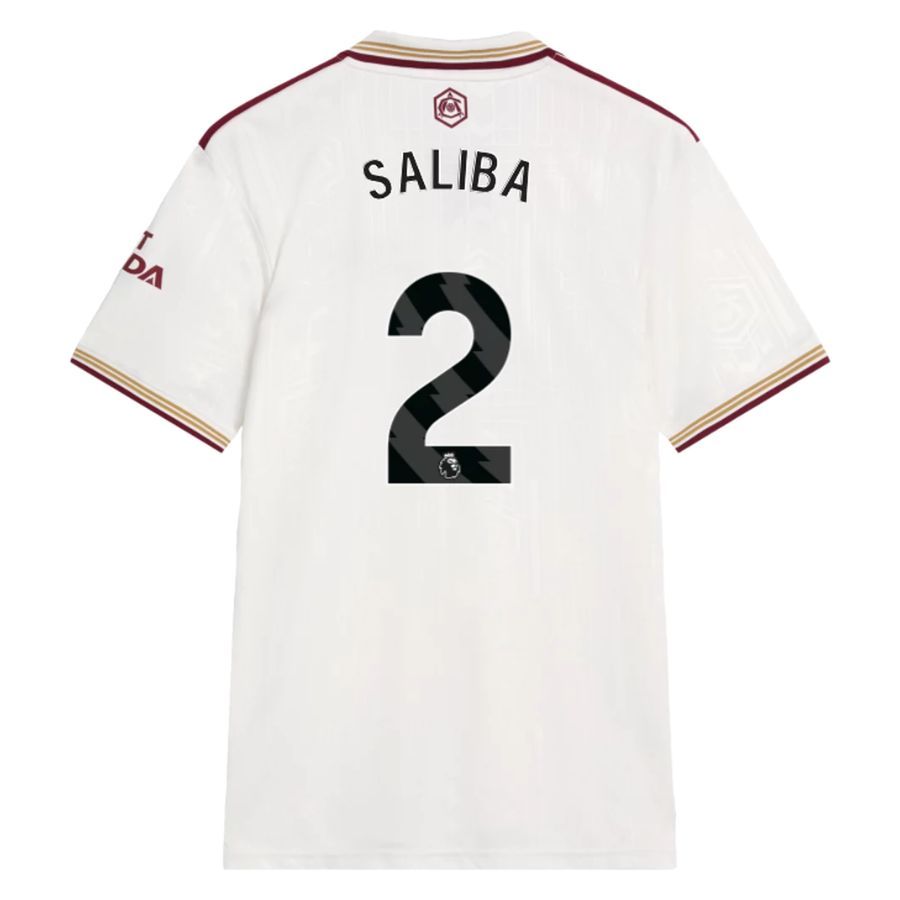 Maillot Kit Enfant Third Arsenal 2025 2026 Saliba