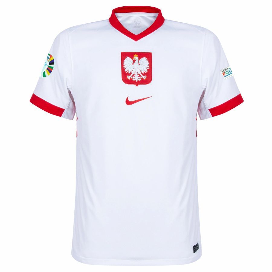 Poland Home Jersey Euro 2024 Badges