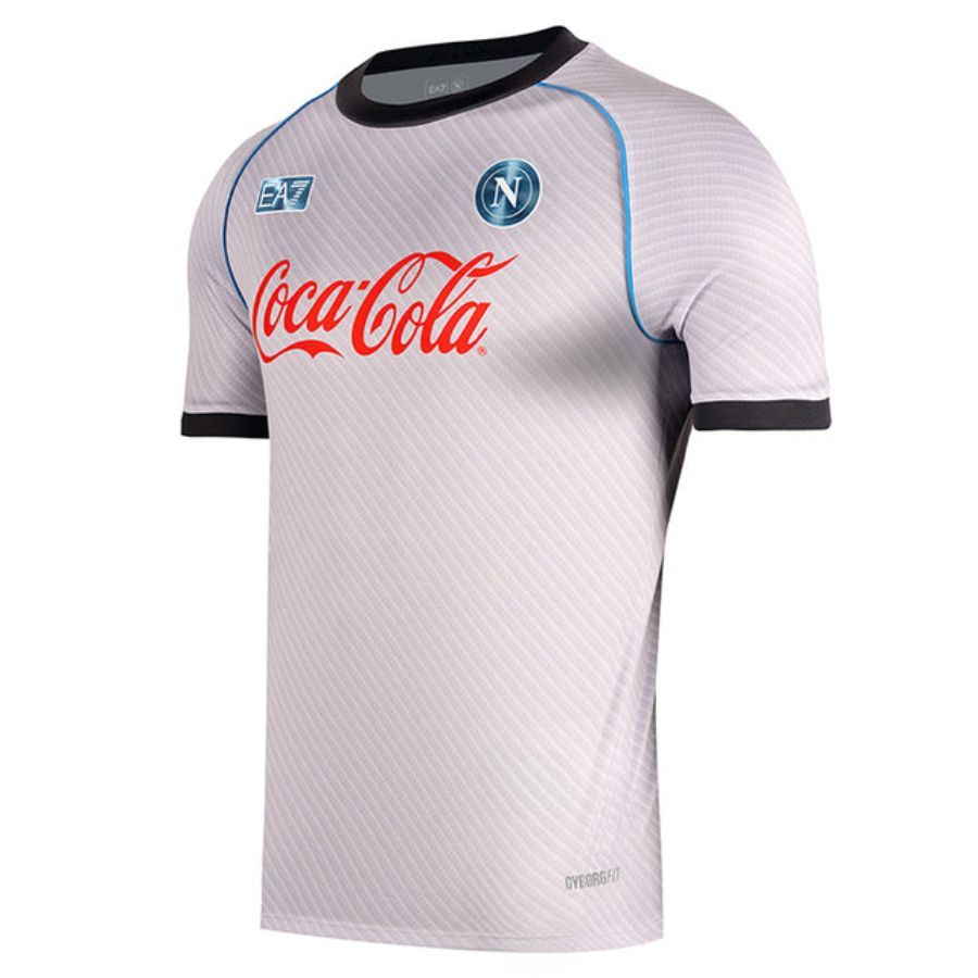 MAILLOT NAPLES 2025 2026 TRAINING ARGENT